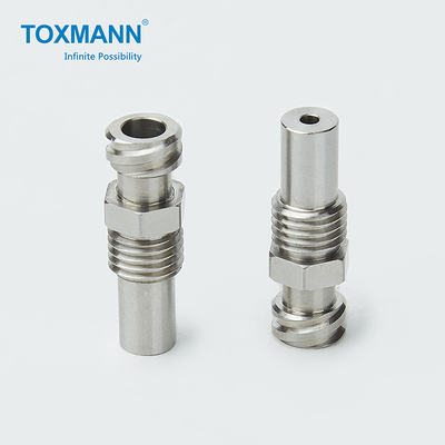 SUS304 CNC Precision Turned Parts Praktis Untuk Industri Konektor