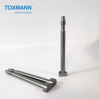 Toleransi 0.02mm Bagian Mesin Bubut CNC Poros Bahan SKD11 Untuk Otomatisasi