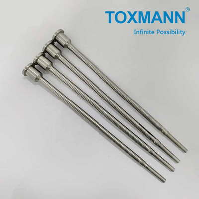 Tinggi Precision Mold Ejector Pin Dan Ejector Sleeve Flat Untuk Cetakan Plastik