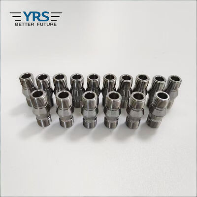 Toleransi 0.02mm Stainless Steel Berubah Komponen Sambungan Pipa Minyak Antiwear