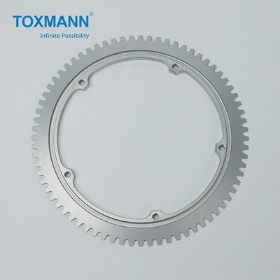 Antiwear AL6061 Bagian Aluminium Mesin CNC Permukaan Anodizing