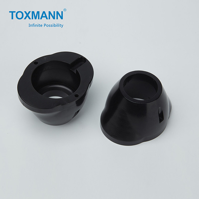 Komponen Aluminium AL7075 Dari Mesin CNC Permukaan Anodizing Hitam
