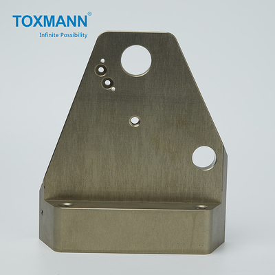 Hard Anodizing Precision CNC Machine Parts Bahan AL7075 Tahan Karat