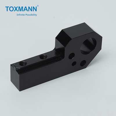 Komponen Mesin CNC AL6061 Tahan Karat, Suku Cadang Mekanik Anodizing Hitam