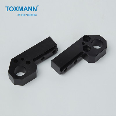 Komponen Mesin CNC AL6061 Tahan Karat, Suku Cadang Mekanik Anodizing Hitam