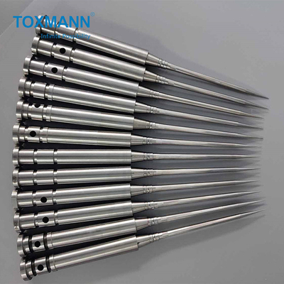 0,002mm Hardened SKD61 Mould Core Pins, Die Punch Pins Untuk Alat Plastik Medis