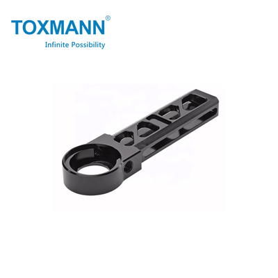 AL6061 Paduan Aluminium Bagian Mekanik CNC Permukaan Oksida Hitam