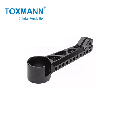 AL6061 Paduan Aluminium Bagian Mekanik CNC Permukaan Oksida Hitam