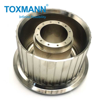 Bagian pemesinan CNC presisi Baja tahan karat S136 dasar plat kode Bagian pemesinan mesin bubut CNC