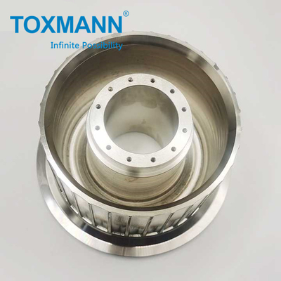 Bagian pemesinan CNC presisi Baja tahan karat S136 dasar plat kode Bagian pemesinan mesin bubut CNC