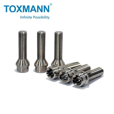Ball Seat Gr.5 Titanium Alloy Wheel Lug Bolt Nut Hub Untuk Mobil