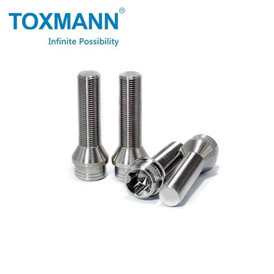 Ball Seat Gr.5 Titanium Alloy Wheel Lug Bolt Nut Hub Untuk Mobil