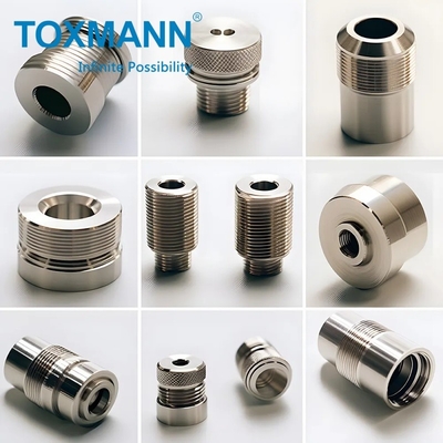 Bagian sekrup mesin CNC khusus Presisi tinggi Aluminium Sekrup baja tahan karat Layanan mesin CNC Bagian baja CNC