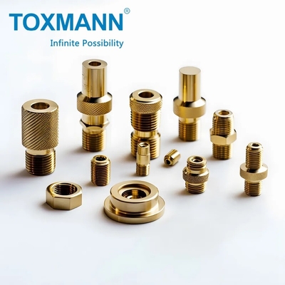 Custom Precision CNC Machining Tembaga Perbandingan Bagian Perunggu CNC Milling Turning Bagian Kuningan Layanan