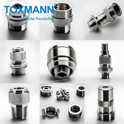 OEM CNC Machining Layanan kustomisasi Baja tahan karat Aluminium Bagian berujung CNC Machining