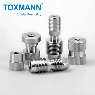 OEM CNC Machining Layanan kustomisasi Baja tahan karat Aluminium Bagian berujung CNC Machining
