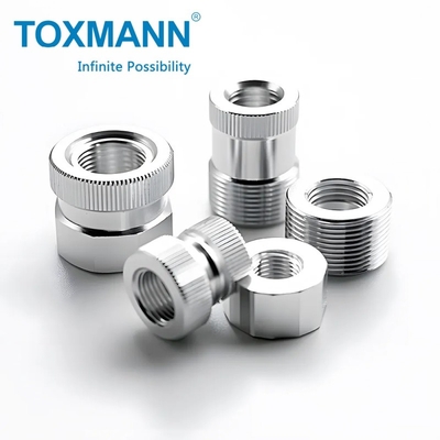 OEM CNC Machining Layanan kustomisasi Baja tahan karat Aluminium Bagian berujung CNC Machining