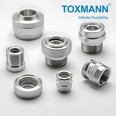 OEM CNC Machining Layanan kustomisasi Baja tahan karat Aluminium Bagian berujung CNC Machining