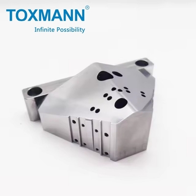 Permukaan logam yang disesuaikan Oksidasi yang sangat dipoles Pengolahan nikel bertekstur Bagian penggilingan CNC