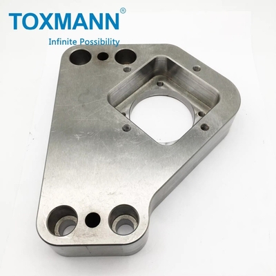 Sesuaikan Bagian Milling Mesin CNC Baja 45, Oksidasi Permukaan Logam Pengolahan Nikel Tekstur Bagian Milling CNC