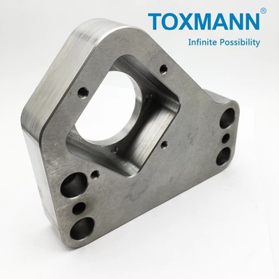Sesuaikan Bagian Milling Mesin CNC Baja 45, Oksidasi Permukaan Logam Pengolahan Nikel Tekstur Bagian Milling CNC