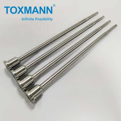 Tinggi Precision Mold Ejector Pin Dan Ejector Sleeve Flat Untuk Cetakan Plastik