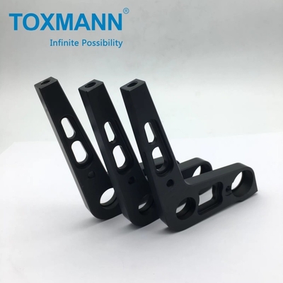 Shifter Bellcrank Double Bearing Short Throw CNC Milling Part Aluminium 6061-T6 Anodisasi Presisi Tinggi