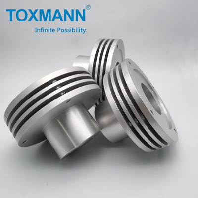 Bagian-bagian penggilingan mesin CNC berkualitas tinggi presisi aluminium 6061 Anodized Canlet LED Heatsink