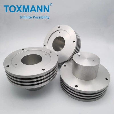 Bagian-bagian penggilingan mesin CNC berkualitas tinggi presisi aluminium 6061 Anodized Canlet LED Heatsink