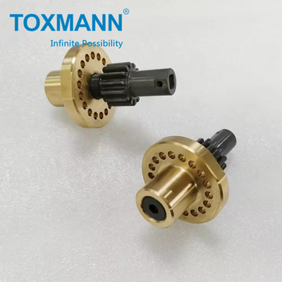 Tembaga Fittings cetakan presisi tinggi Disesuaikan Gear cetakan inti sisipan