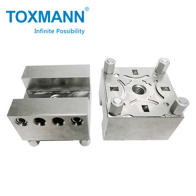 Bagian Mesin CNC Aluminium Baja Rinsing Logam Presisi Tinggi