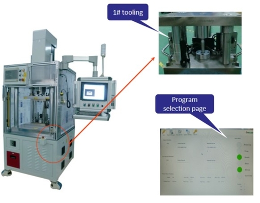 10ton 200mm Stroke Empat Kolom Servo Press Mesin Servo Mesin Quality Monitoring