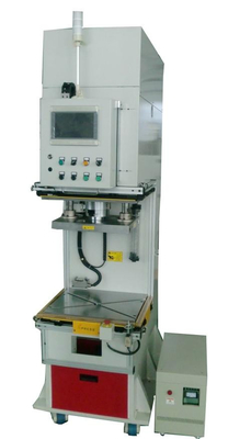 C Model Tipe 100KN Vertikal Servo Press Mesin Blok Ke Bagian Vulkanisasi perakitan