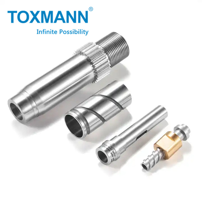 OEM Disesuaikan Bagian Pengolahan Penggilingan Eksternal Metal Shaft Layanan Mesin CNC Ball Bearing Spindle Motor Shaft