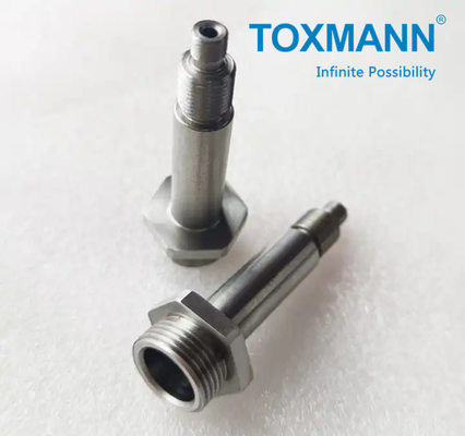 Toleransi ketat SS304 SS316L CNC Mesin stainless steel CNC Milling Turning Bagian Mesin Otomatis