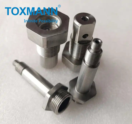 Toleransi ketat SS304 SS316L CNC Mesin stainless steel CNC Milling Turning Bagian Mesin Otomatis