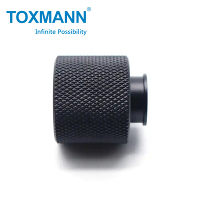 CNC Precision Turned Parts Aluminium Audio Switch Knob