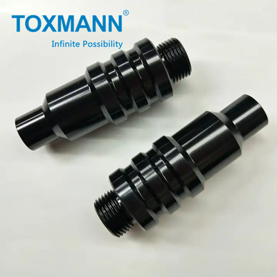 Perlengkapan Konstruksi Pin Shaft Cnc Machining Turning Service Aluminium Hardware Pin Bar Bulat Cerah