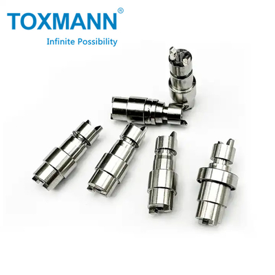 Komponen mesin CNC Bagian logam / Mekanis Precision Beryllium Tembaga Kuningan Bagian mesin CNC