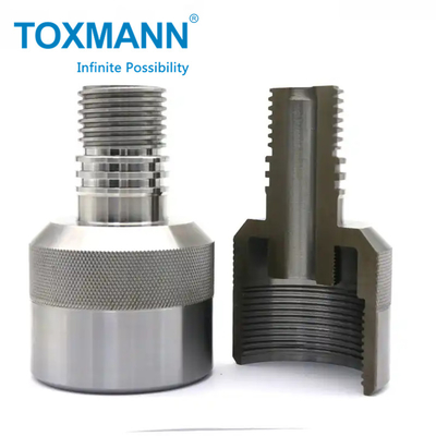 Smooth Finish Custom Stainless Steel Cnc Machining Parts Keakuratan Tinggi