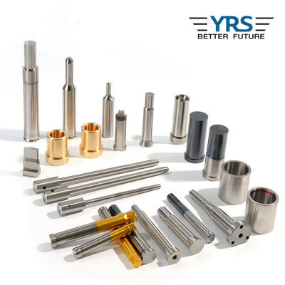 Kekerasan tinggi SKH51 SKD11 jenis pin tusukan untuk stamping mati produk rumah tangga yang dapat disesuaikan dari harga pabrik
