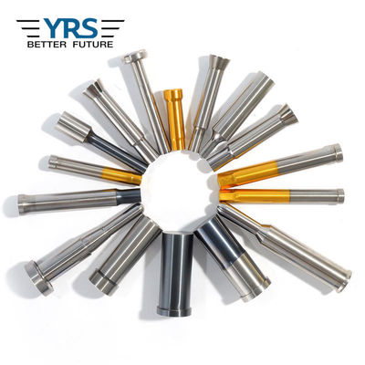 Kekerasan tinggi SKH51 SKD11 jenis pin tusukan untuk stamping mati produk rumah tangga yang dapat disesuaikan dari harga pabrik