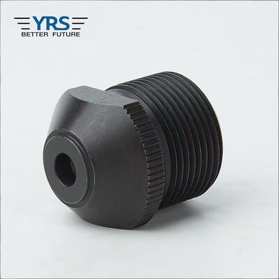 Multiscene SKD61 Auto Turned Parts Knurled Nuts Black Oxide Finish